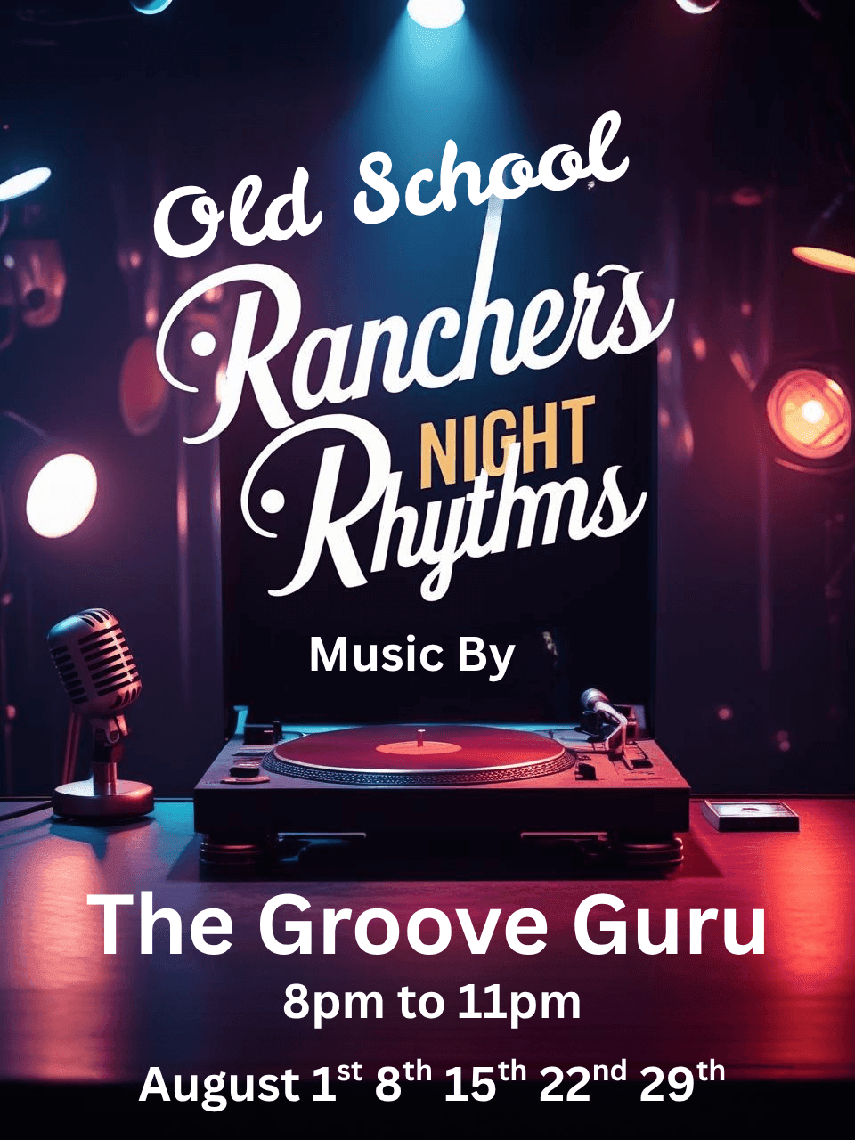 Ranchers After Dark Old School Night 