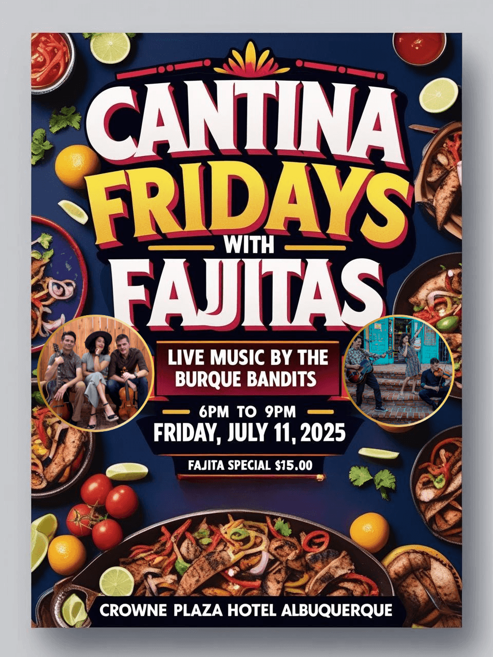 Cantina Fridays with Fajitas