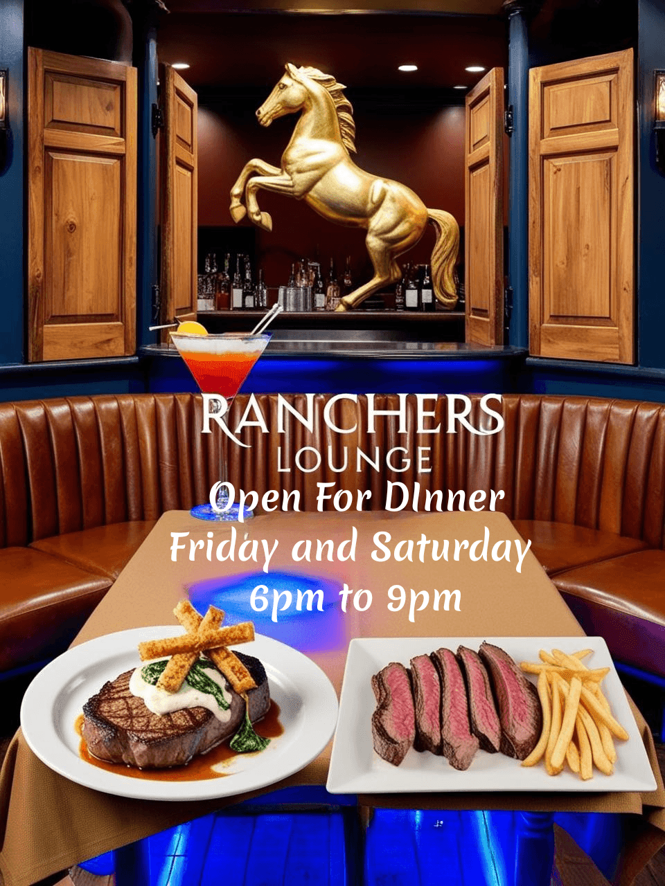 Dinner Friday Saturday Nights 